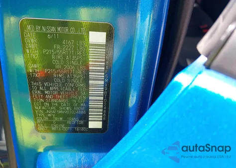 2011 Nissan Juke Sl из США, поврежденный, VIN JN8AF5MV9BT024888